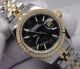 Copy Rolex Datejust 2-Tone Black Face Women Watch (1)_th.jpg